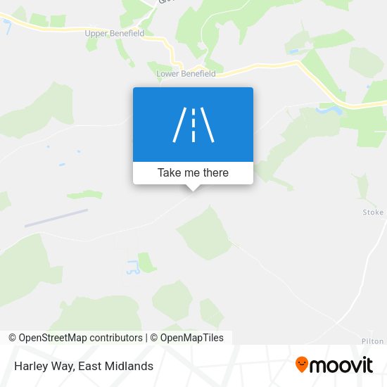 Harley Way map