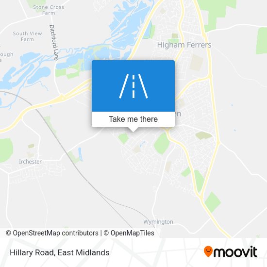 Hillary Road map