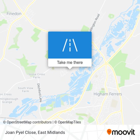 Joan Pyel Close map