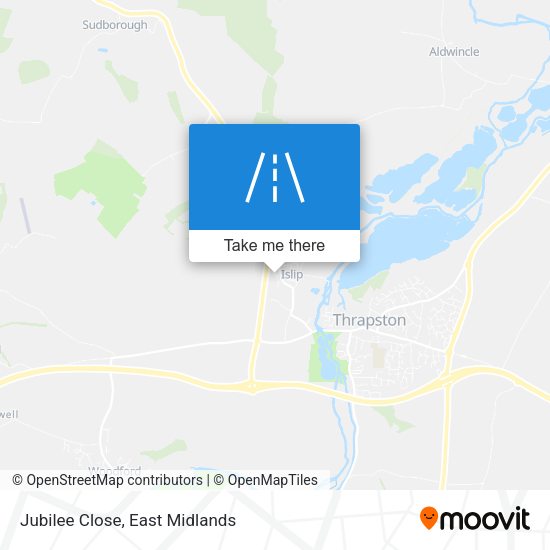 Jubilee Close map