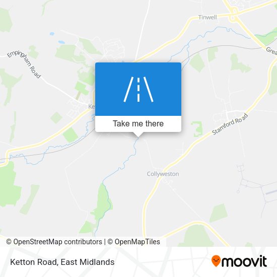 Ketton Road map