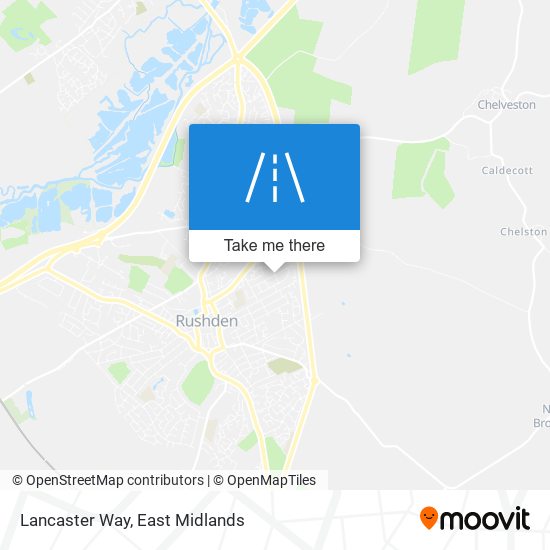 Lancaster Way map