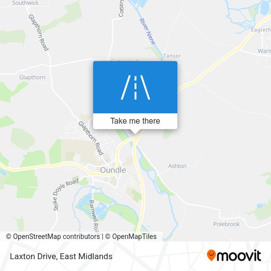 Laxton Drive map
