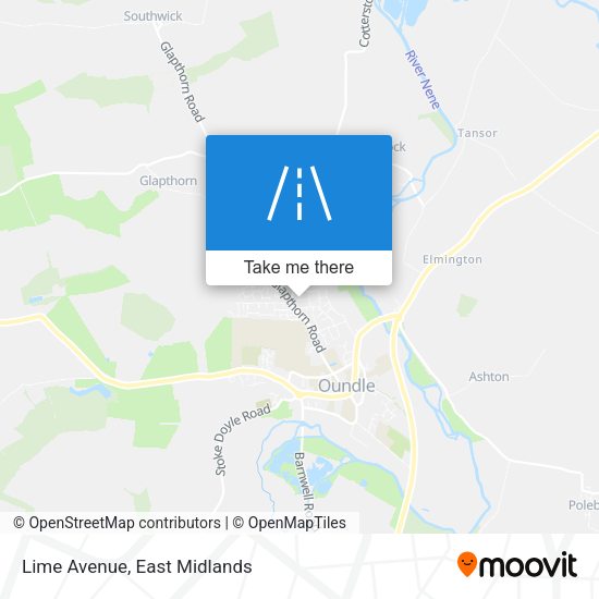 Lime Avenue map