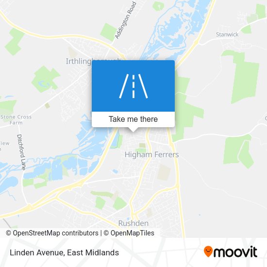 Linden Avenue map