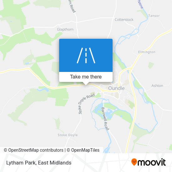 Lytham Park map