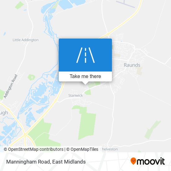 Manningham Road map