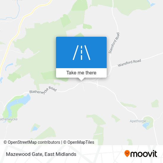 Mazewood Gate map
