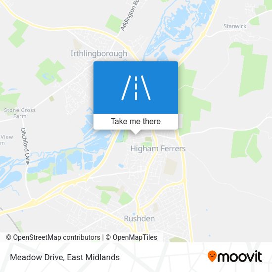 Meadow Drive map
