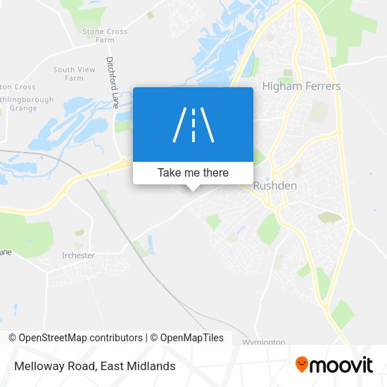 Melloway Road map