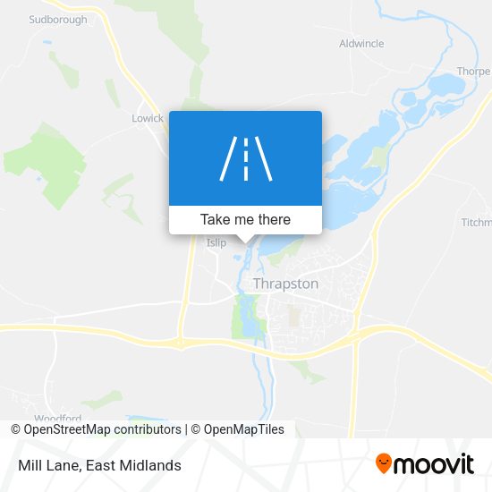 Mill Lane map