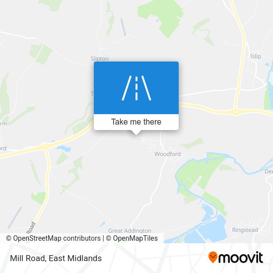 Mill Road map