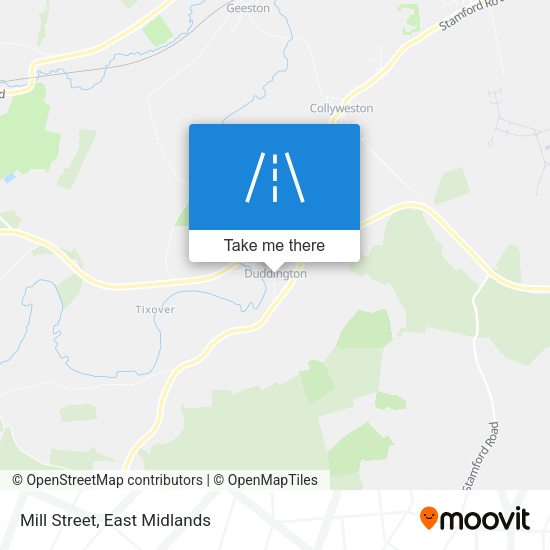 Mill Street map