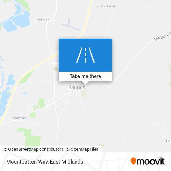 Mountbatten Way map