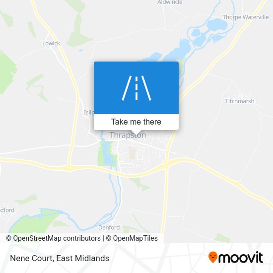 Nene Court map
