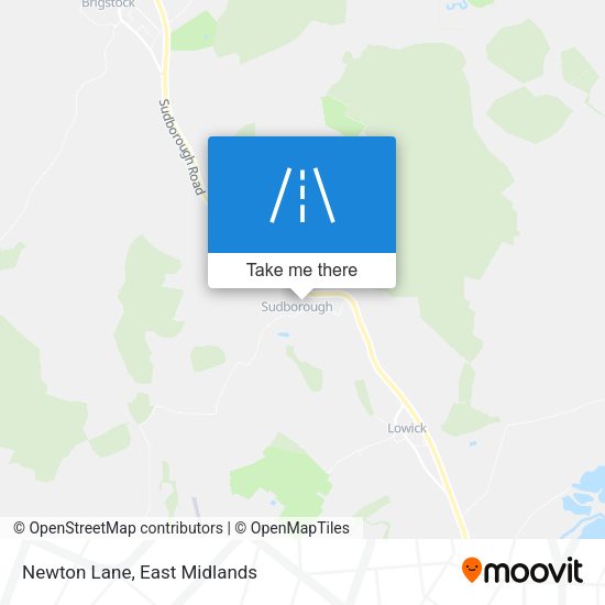 Newton Lane map