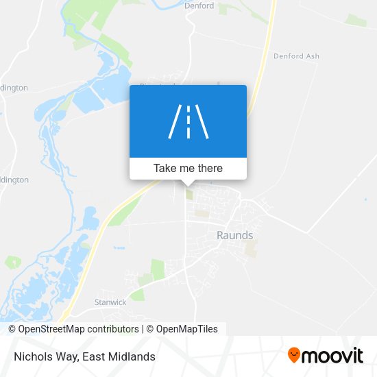 Nichols Way map
