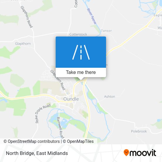 North Bridge map