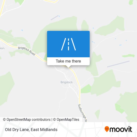 Old Dry Lane map