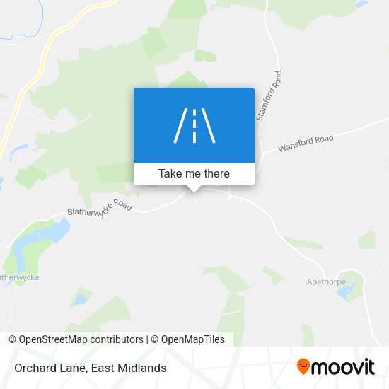 Orchard Lane map