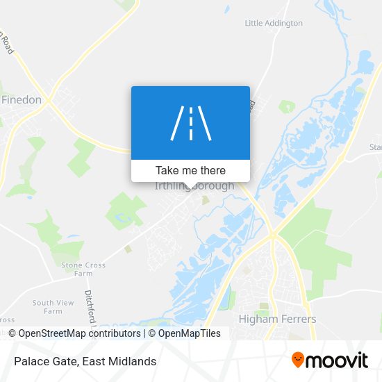 Palace Gate map