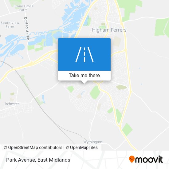 Park Avenue map