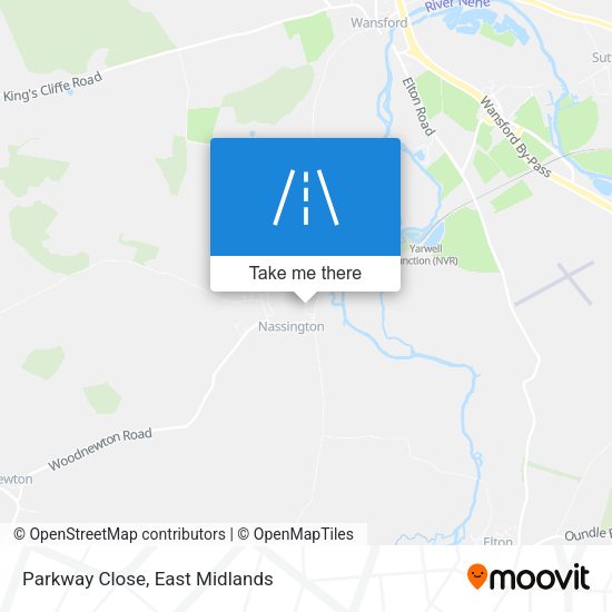 Parkway Close map