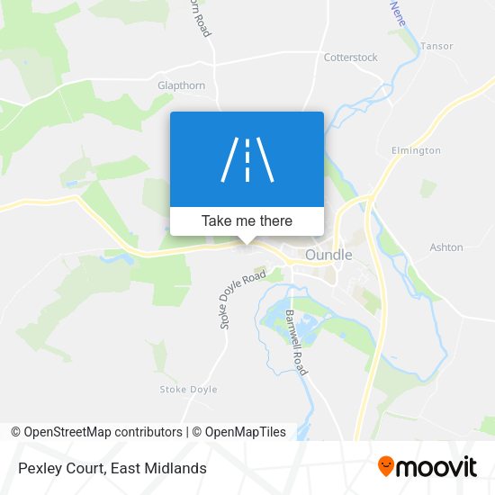 Pexley Court map