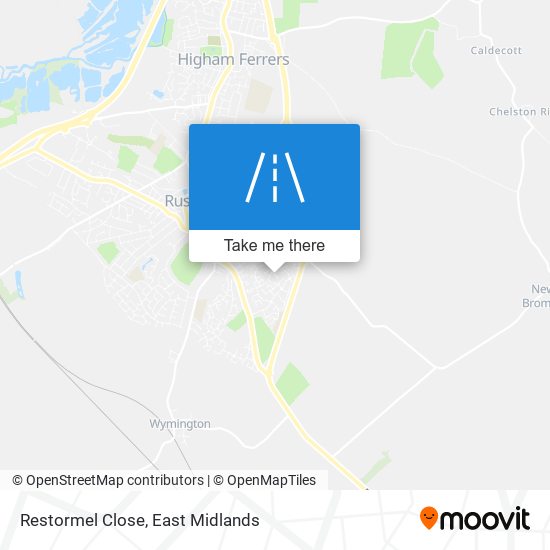 Restormel Close map