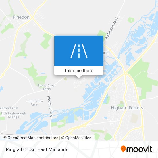 Ringtail Close map