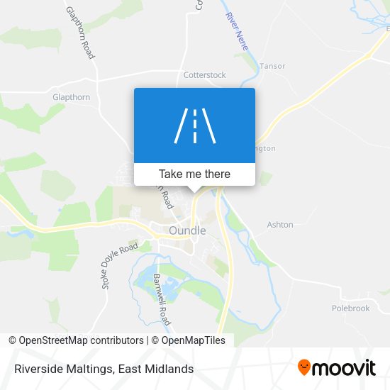 Riverside Maltings map