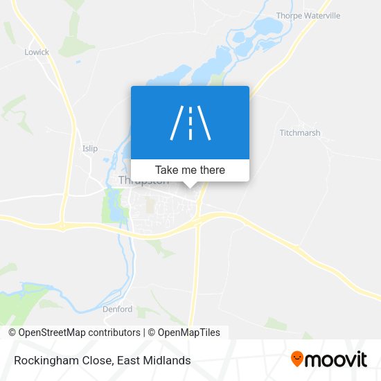 Rockingham Close map
