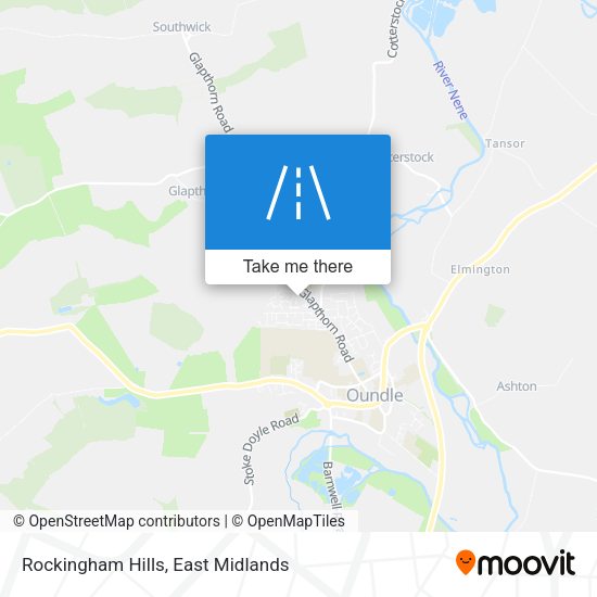 Rockingham Hills map