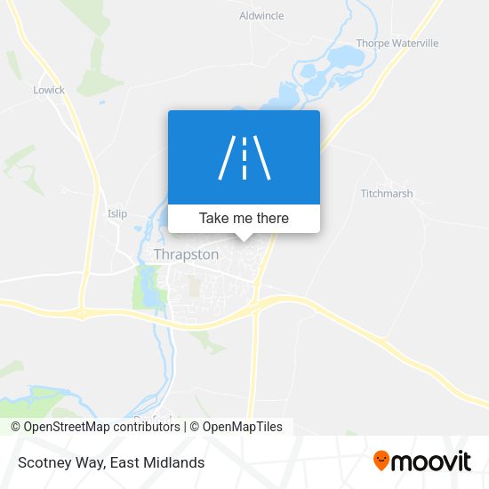 Scotney Way map