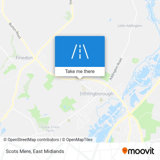 Scots Mere map
