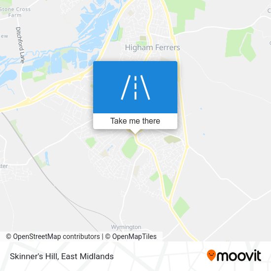 Skinner's Hill map
