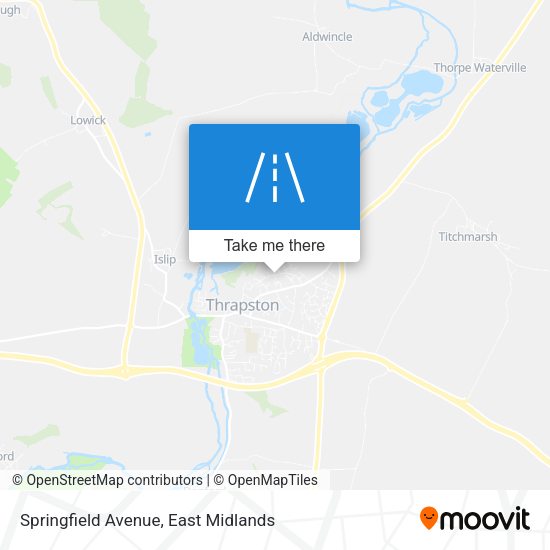 Springfield Avenue map