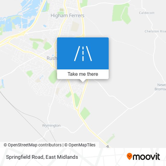 Springfield Road map