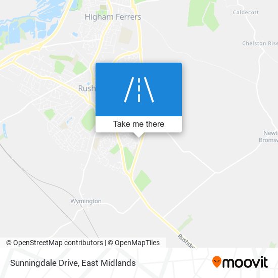 Sunningdale Drive map