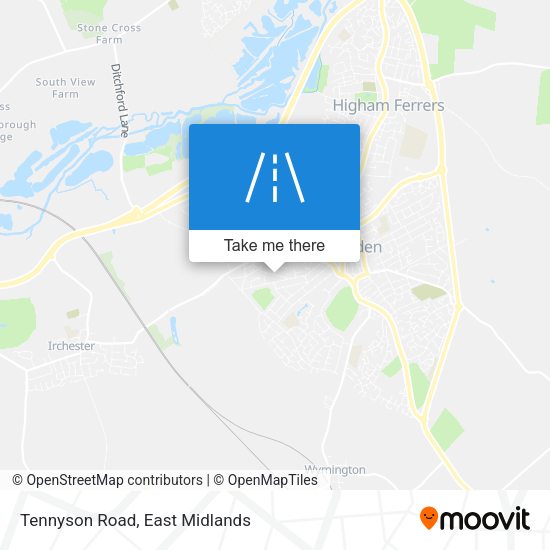 Tennyson Road map
