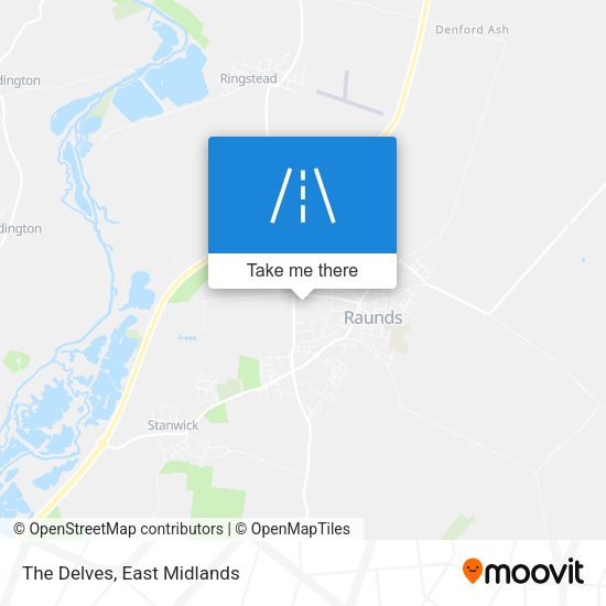 The Delves map