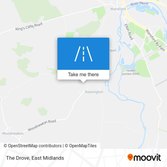 The Drove map