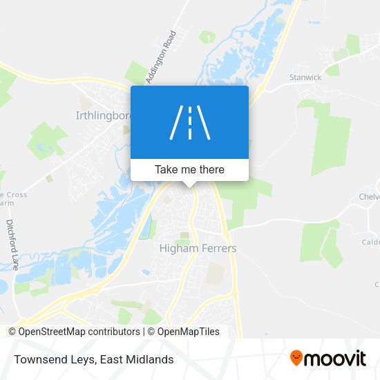 Townsend Leys map