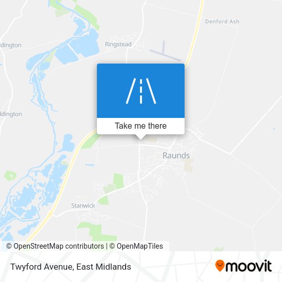 Twyford Avenue map