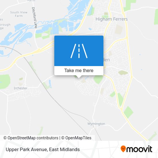 Upper Park Avenue map