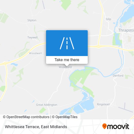 Whittlesea Terrace map