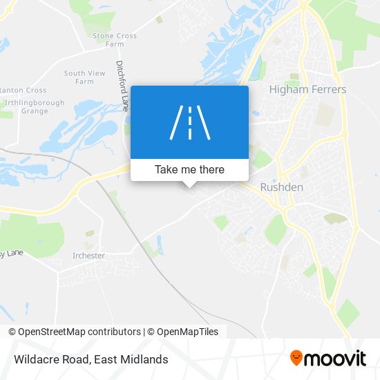 Wildacre Road map