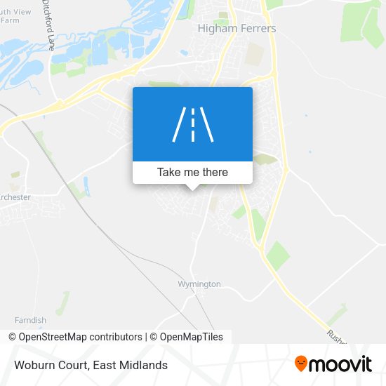 Woburn Court map