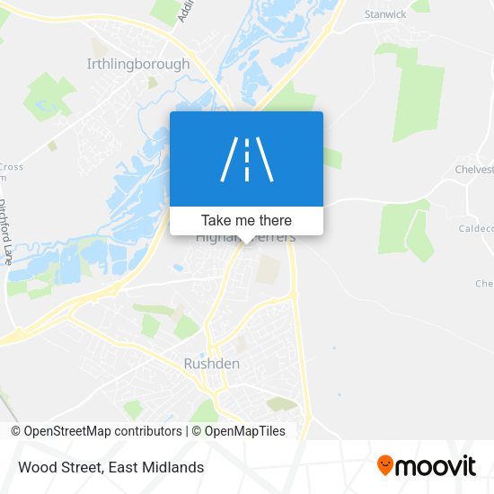 Wood Street map