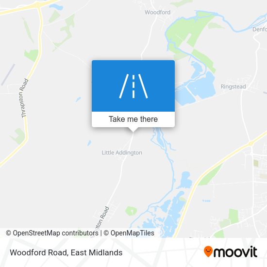 Woodford Road map